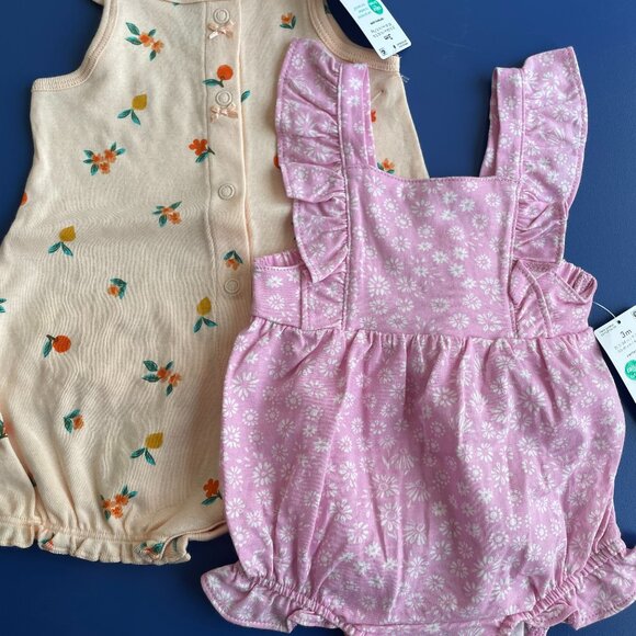 Baby Girl Rompers Size 3M - Picture 4 of 6